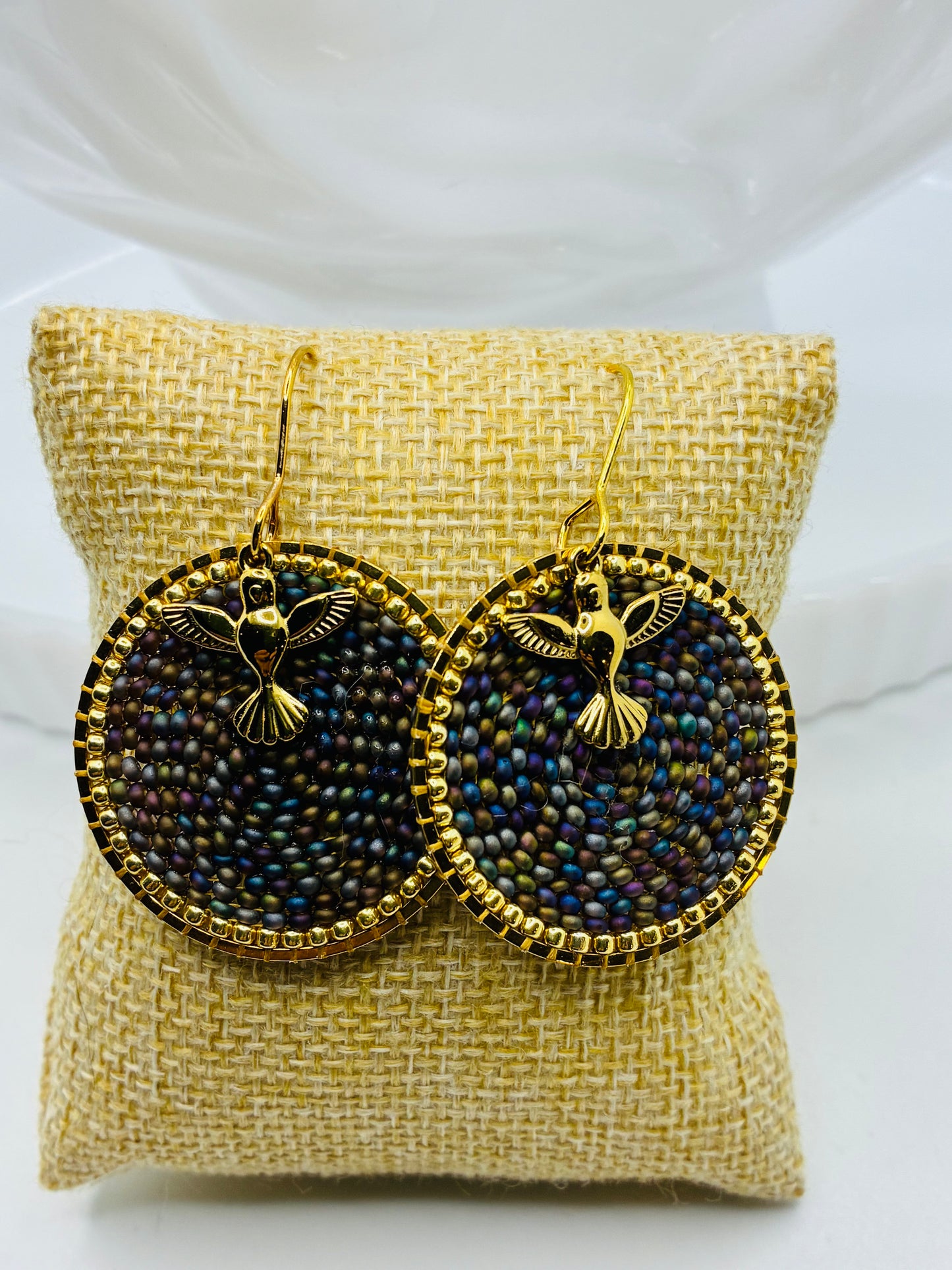 Boucles d'oreilles "Promenade aux Baux de Provence"