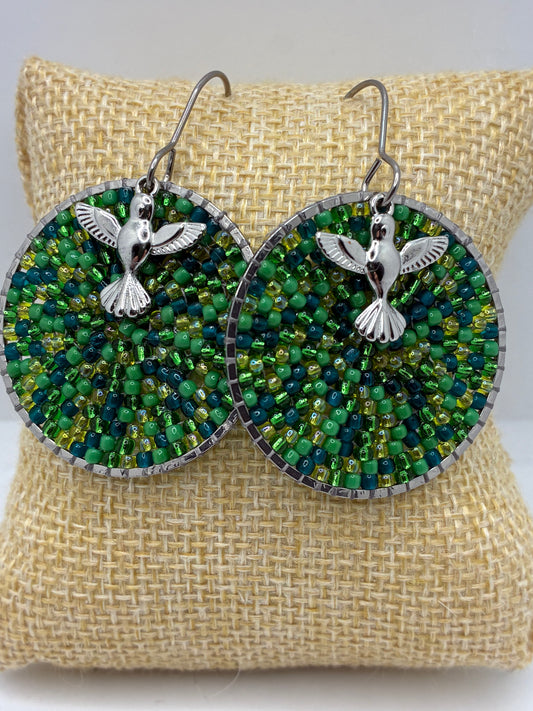 Boucles d'oreilles "Promenade aux Baux de Provence"