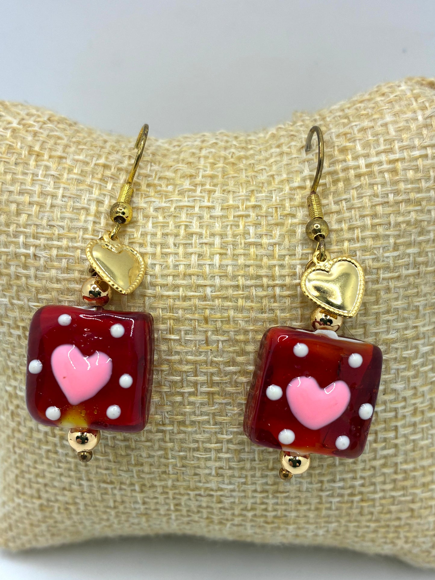 Boucles d'oreilles "Coup de coeur à Biot"