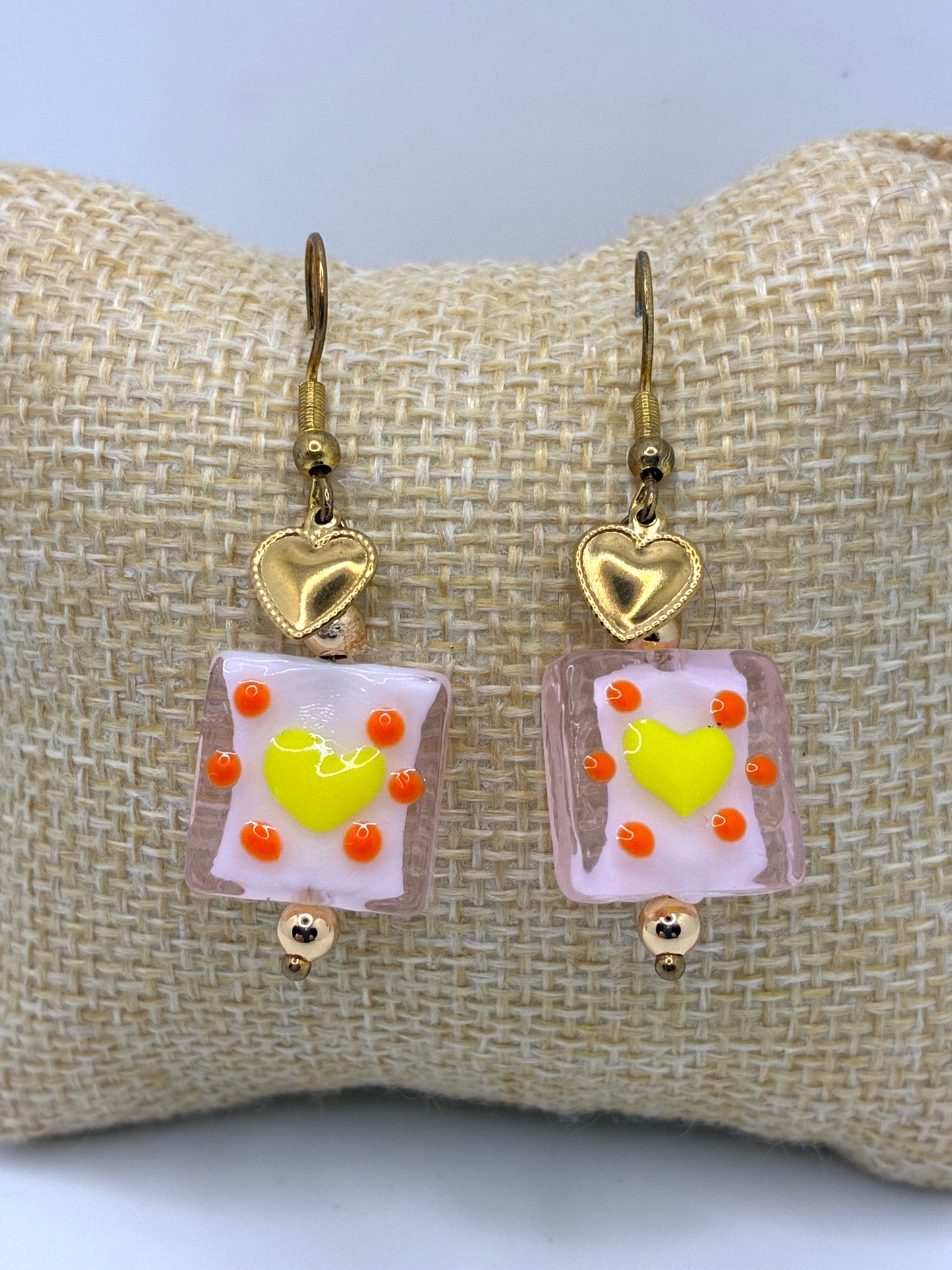 Boucles d'oreilles "Coup de coeur à Biot"