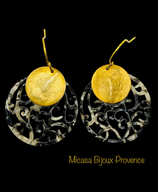 Boucles d'oreilles "Frioul"
