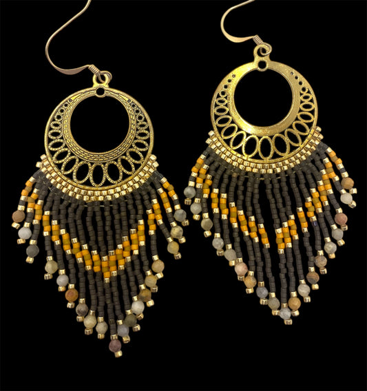 Boucles "les bohèmes des Saintes Maries de la Mer"