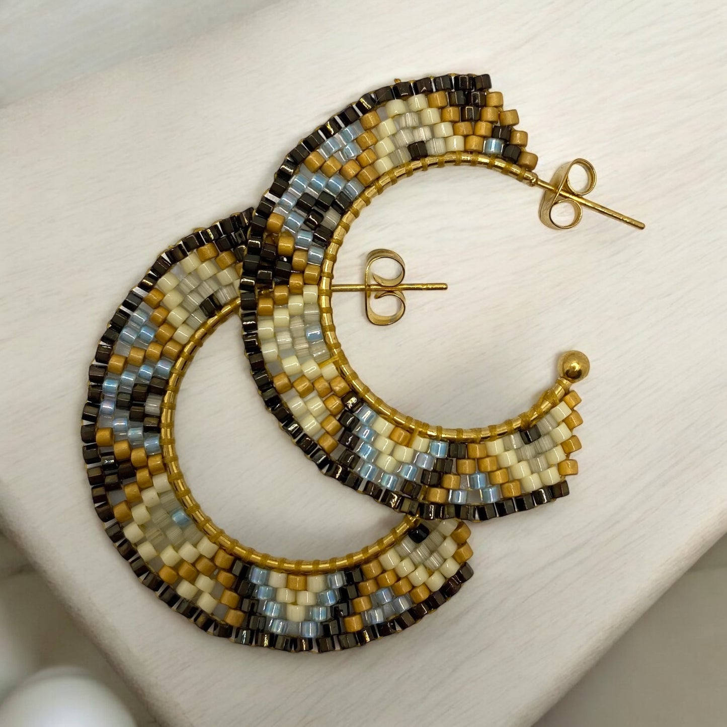 Boucles d'oreilles "Par monts et par vaux"
