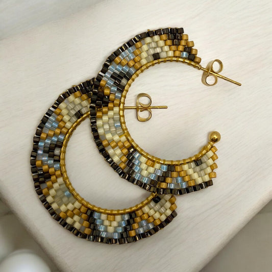 Boucles d'oreilles "Par monts et par vaux"