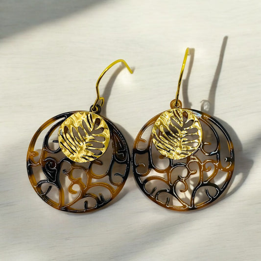 Boucles d'oreille "Frioul"