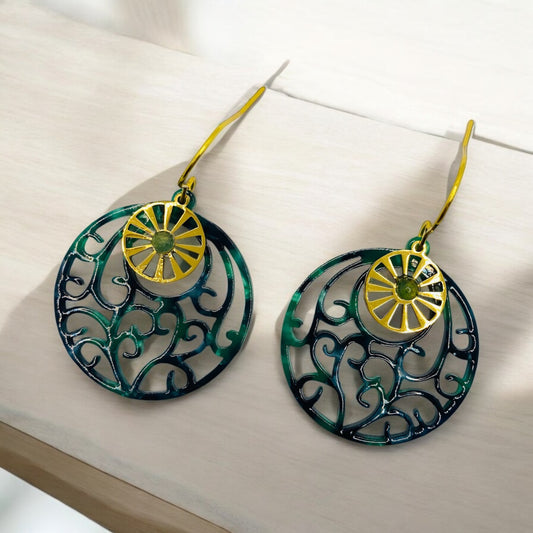 Boucles d'oreille "Frioul"