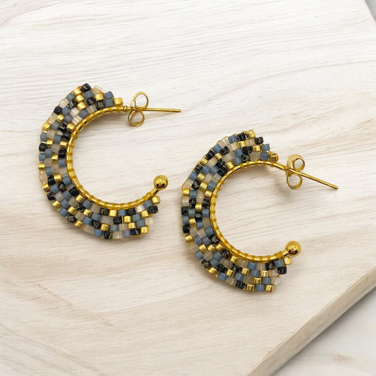 Boucles d'oreilles "Par monts et par vaux"