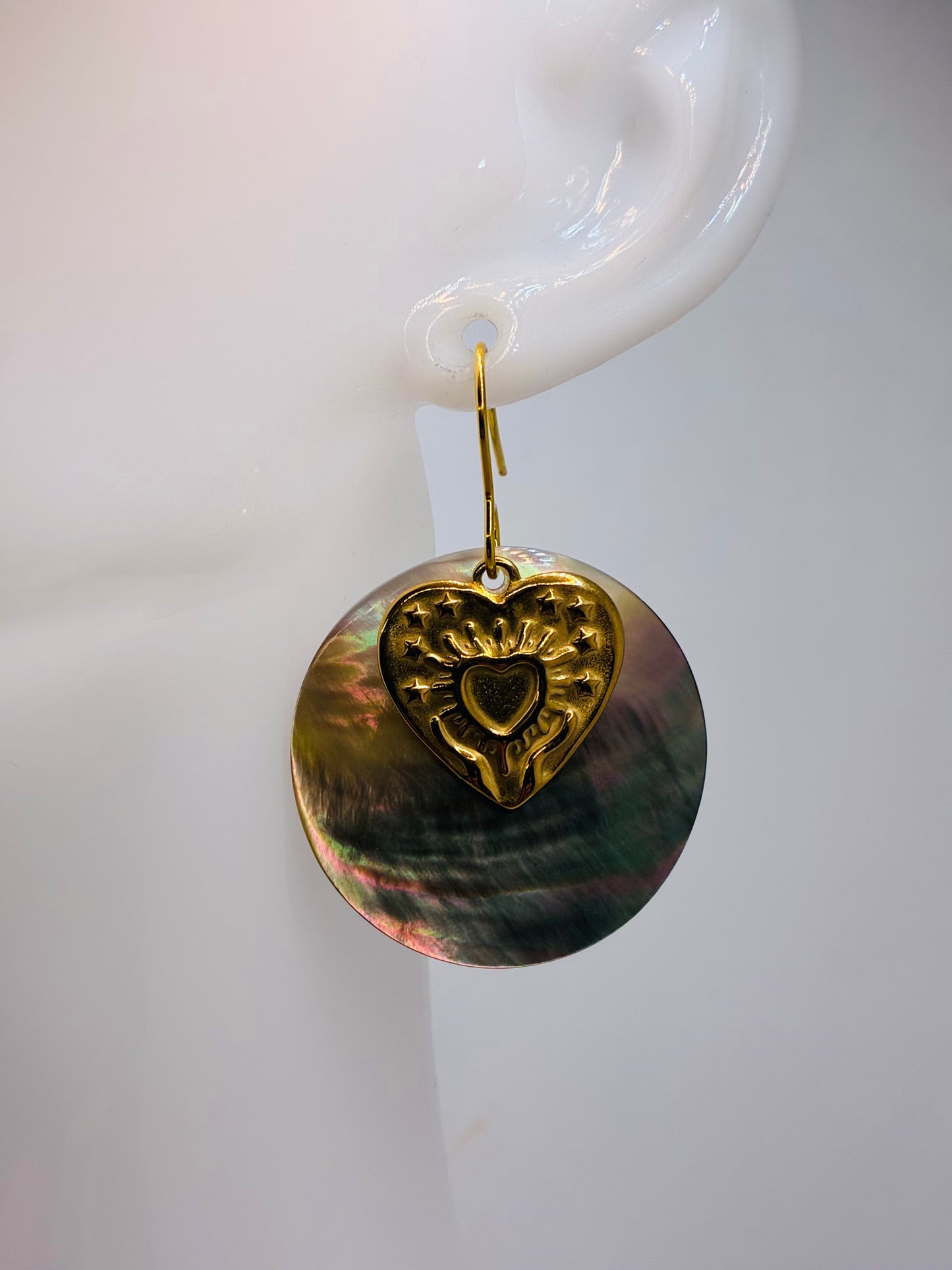 Boucles d’oreilles « Sur le port de Bandol »