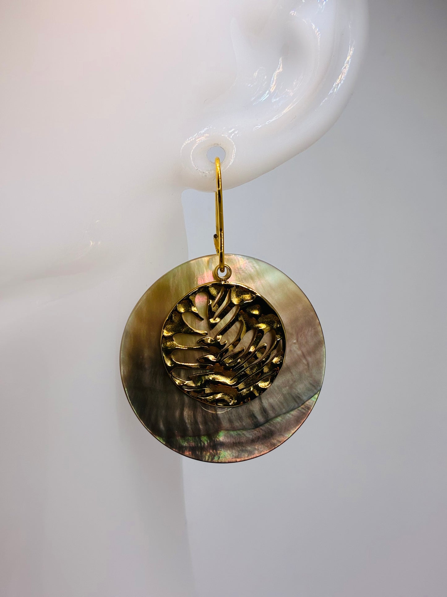 Boucles d’oreilles « Sur le port de Bandol »