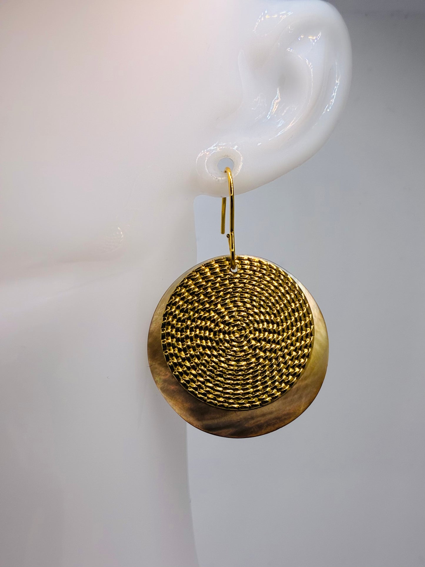 Boucles d’oreilles « Sur le port de Bandol »