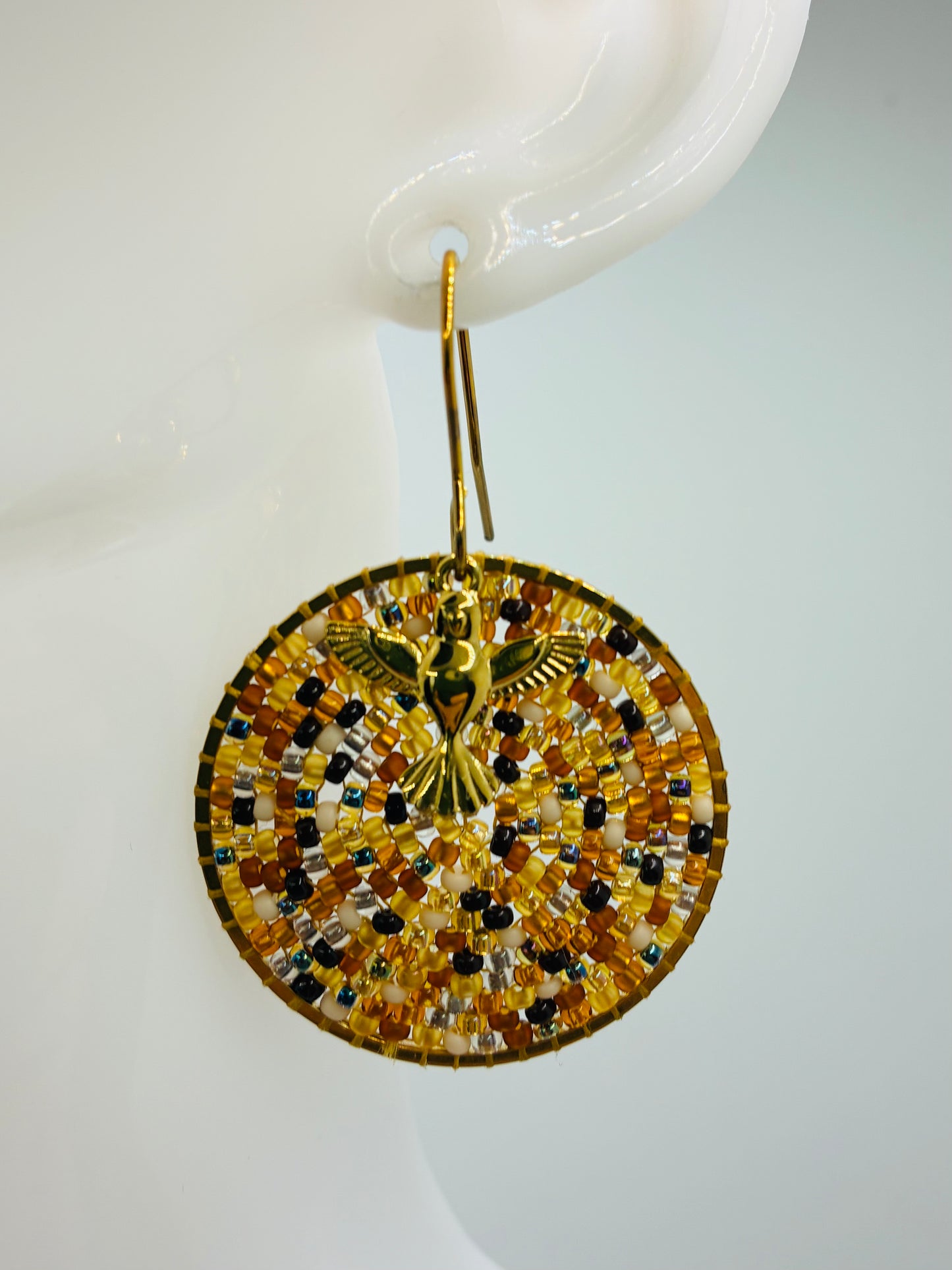 Boucles d'oreilles "Promenade aux Baux de Provence"