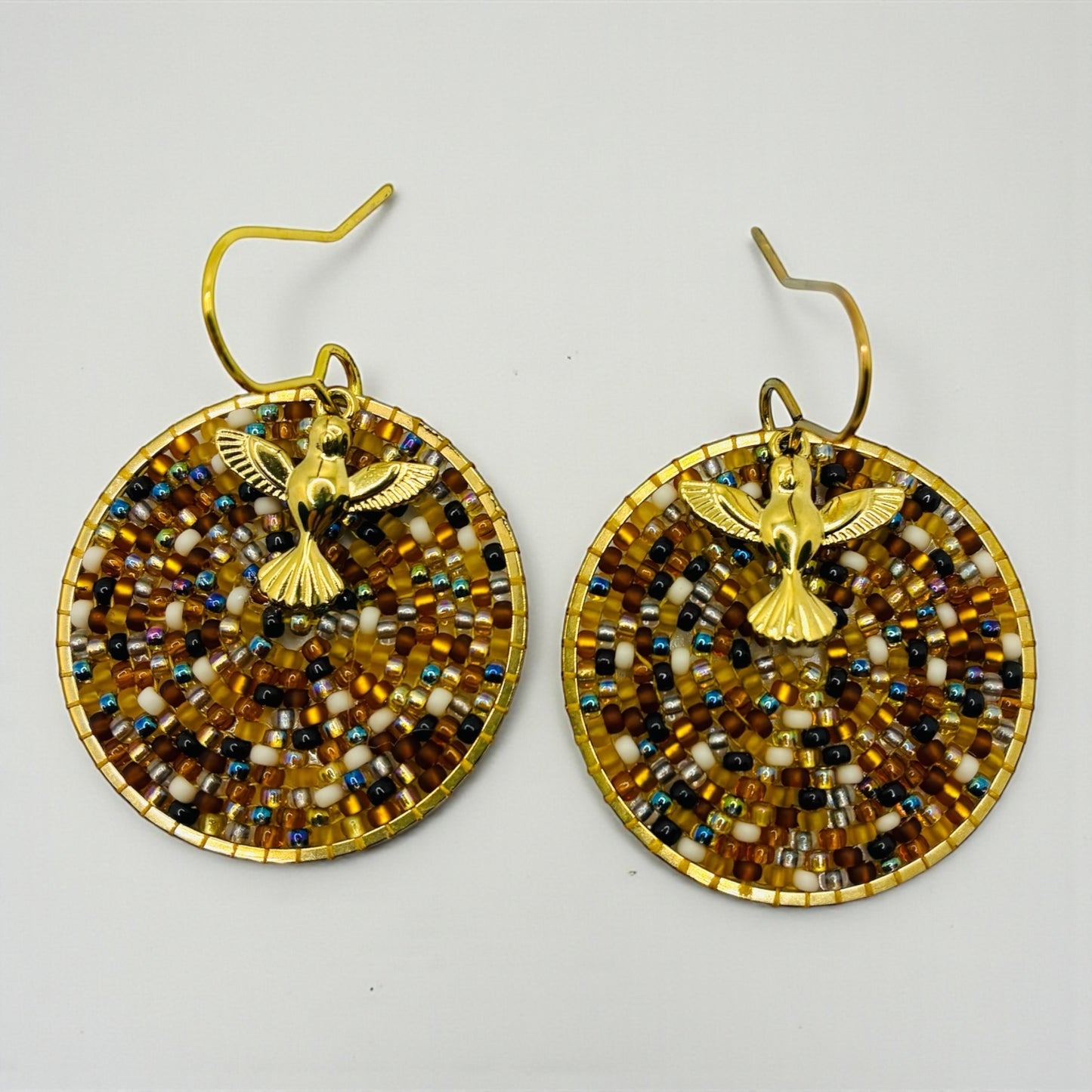 Boucles d'oreilles "Promenade aux Baux de Provence"