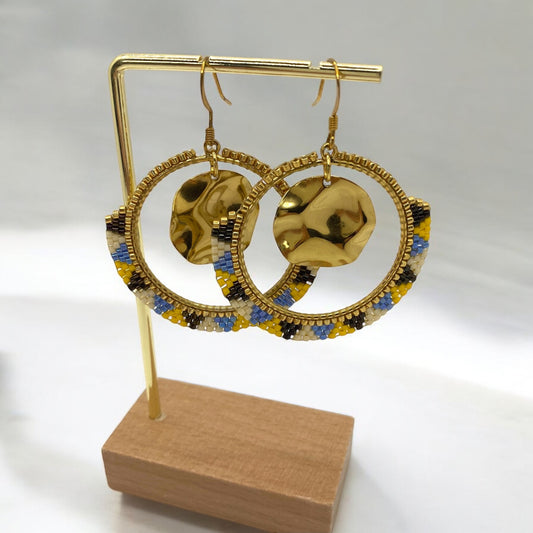 Boucles "Sous le soleil de Saint Tropez"