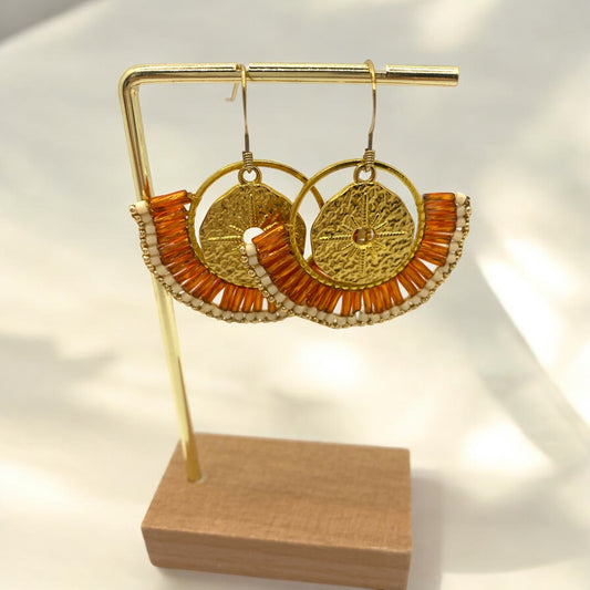 Boucles "Sous le soleil de Saint Tropez"