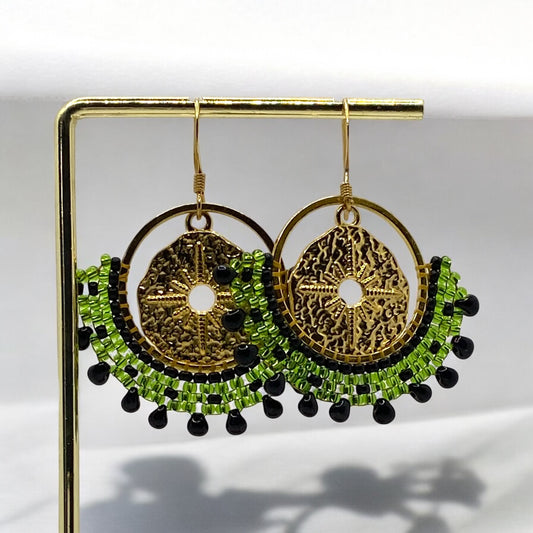 Boucles "Sous le soleil de Saint Tropez"