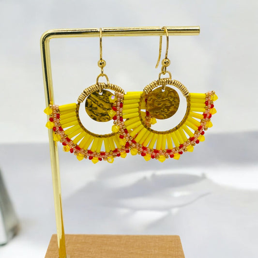 Boucles "Sous le soleil de Saint Tropez"