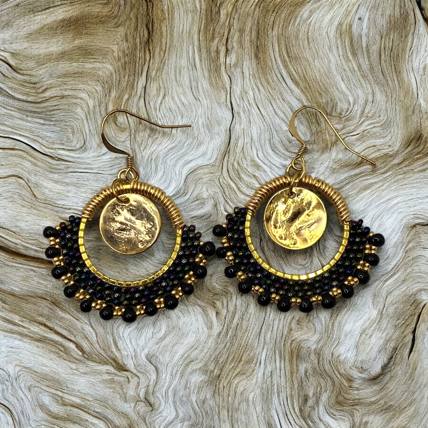 Boucles "Sous le soleil de Saint Tropez"