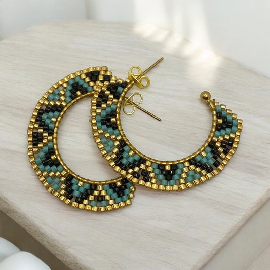 Boucles d'oreilles "Par monts et par vaux"