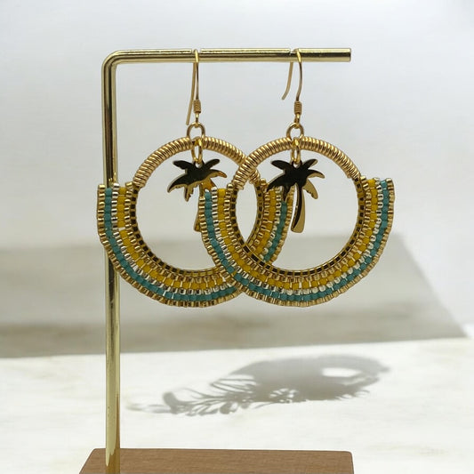Boucles d'oreilles "Par monts et par vaux"