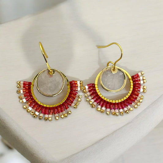Boucles d'oreilles "Belles de Maussane"