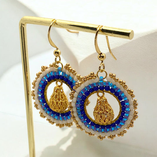 Boucles d'oreilles "Par monts et par vaux"