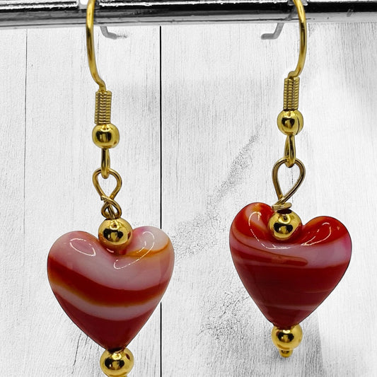 Boucles d'oreilles "Coup de coeur à Biot"