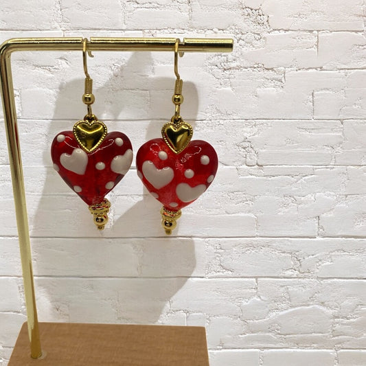 Boucles d'oreilles "Coup de coeur à Biot"