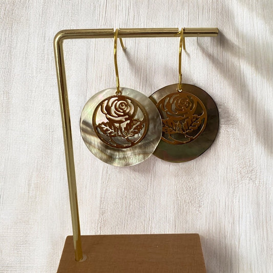 Boucles d’oreilles « Sur le port de Bandol »