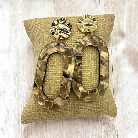Boucles d'oreilles "Par monts et par vaux"