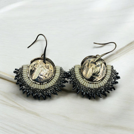 Boucles d'oreilles "Par monts et par vaux"