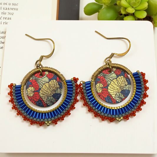 Boucles "Sous le soleil de Saint Tropez"