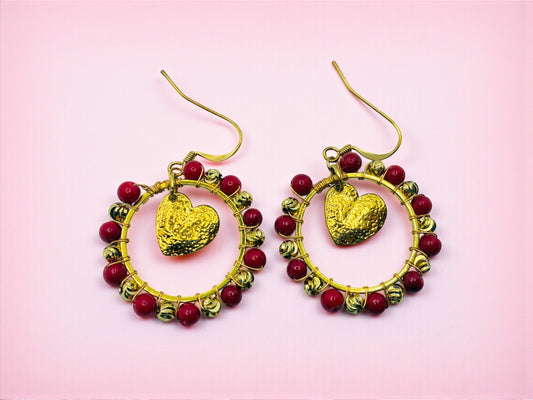 Boucles d'oreilles "Par monts et par vaux"