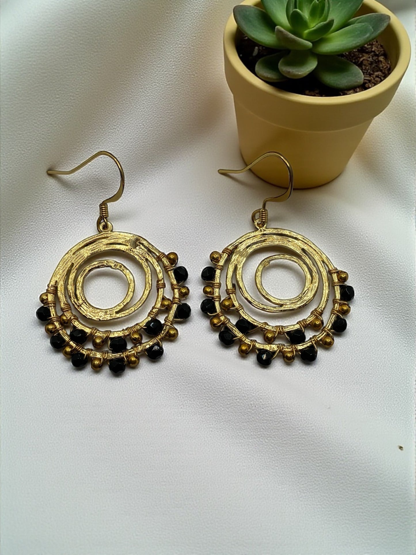 Boucles d'oreilles "Par monts et par vaux"