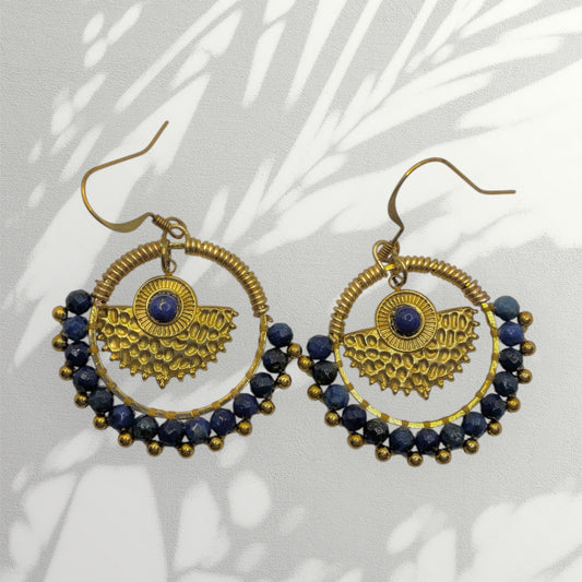 Boucles d'oreilles "Par monts et par vaux"