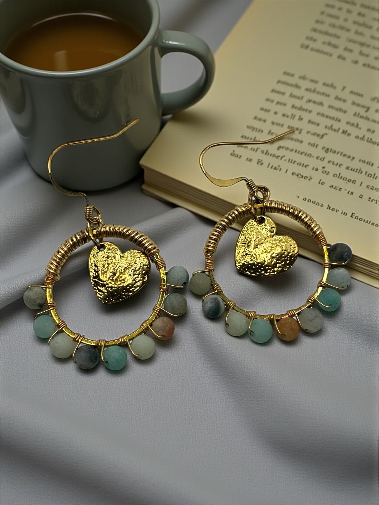Boucles d'oreilles "Par monts et par vaux"