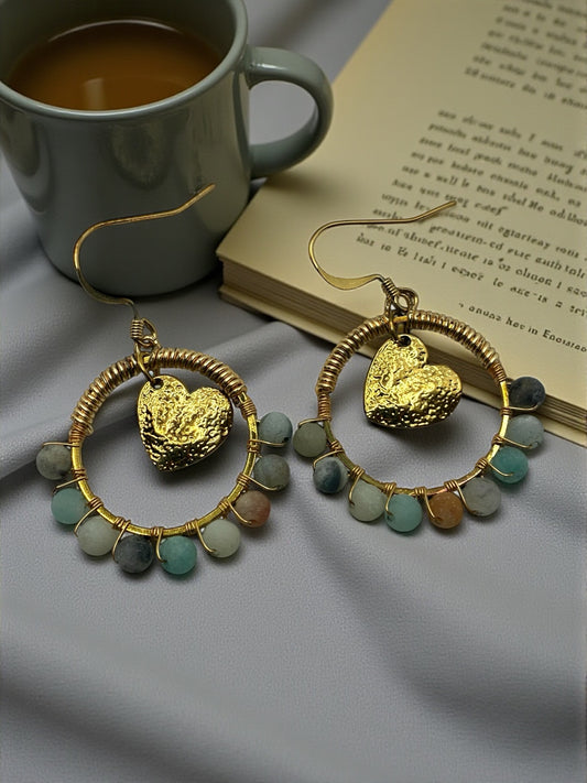 Boucles d'oreilles "Par monts et par vaux"