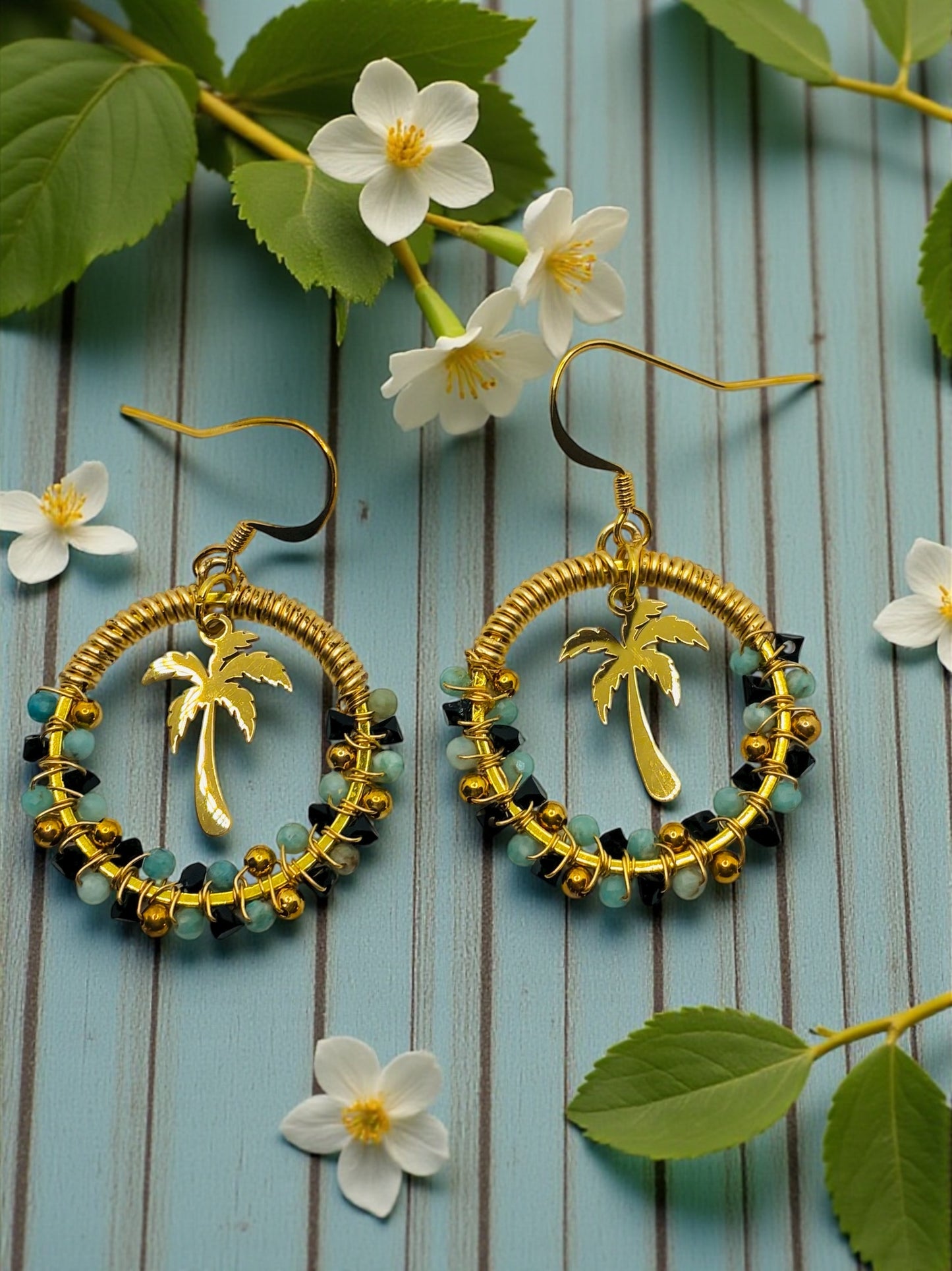 Boucles d'oreilles "Par monts et par vaux"