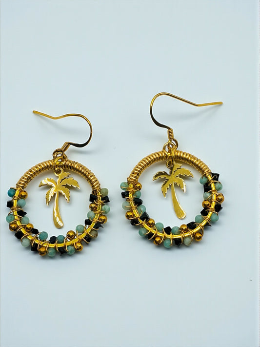 Boucles d'oreilles "Par monts et par vaux"