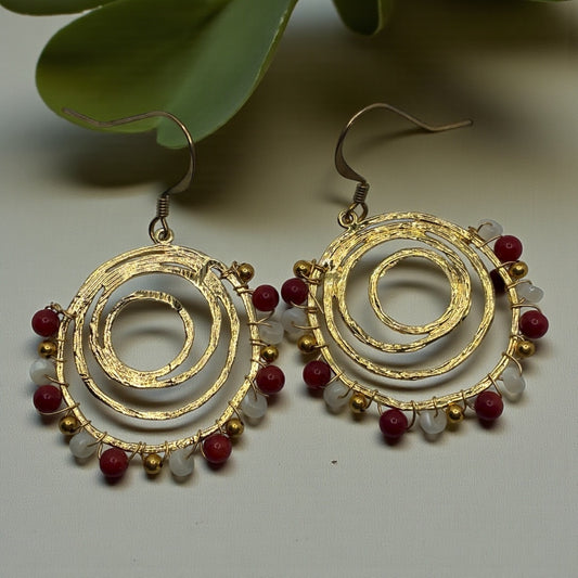 Boucles d'oreilles "Par monts et par vaux"