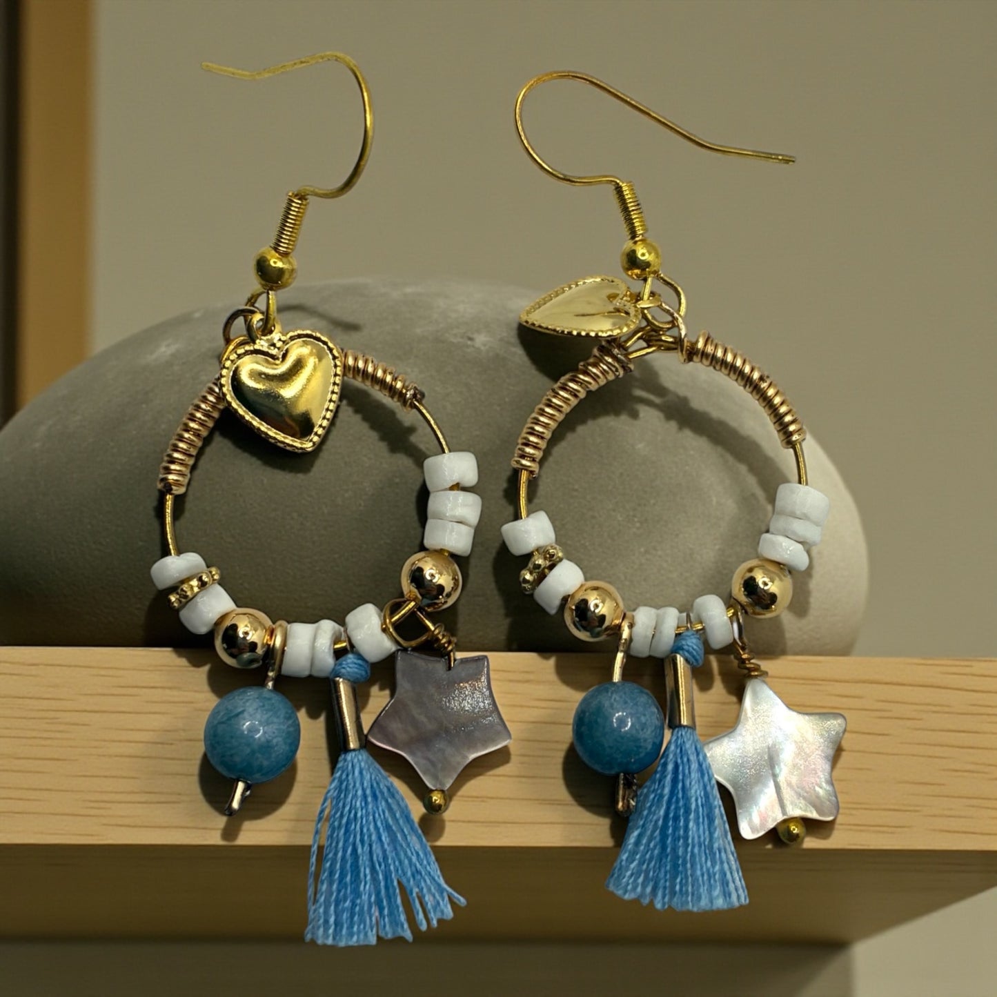 Boucles d'oreilles "Par monts et par vaux"