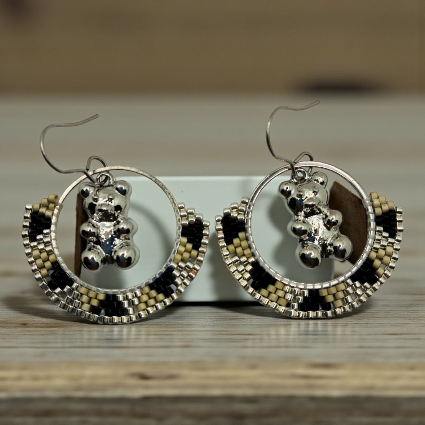 Boucles d'oreilles "Visite à Uzès"