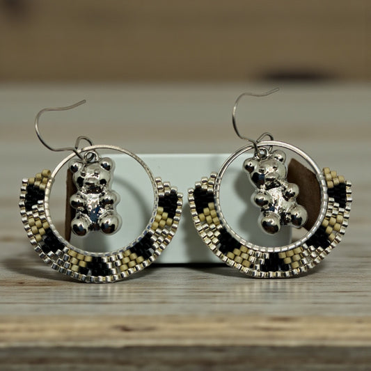 Boucles d'oreilles "Visite à Uzès"