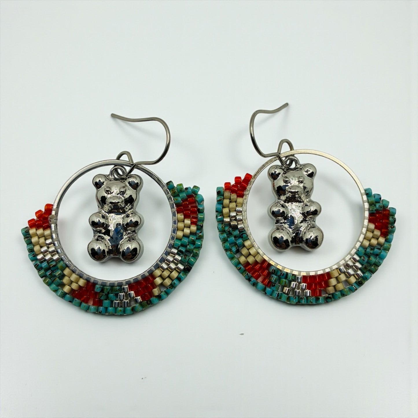 Boucles d'oreilles "Visite à Uzès"