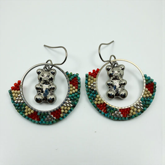 Boucles d'oreilles "Visite à Uzès"