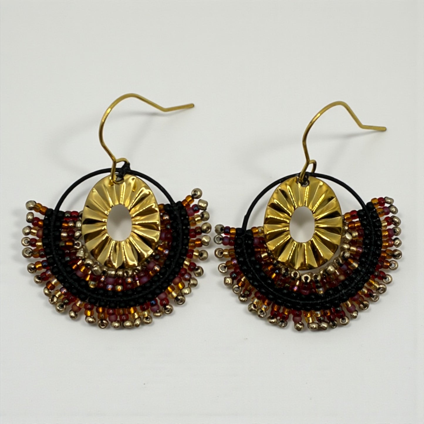 Boucles "Sous le soleil de Saint Tropez"