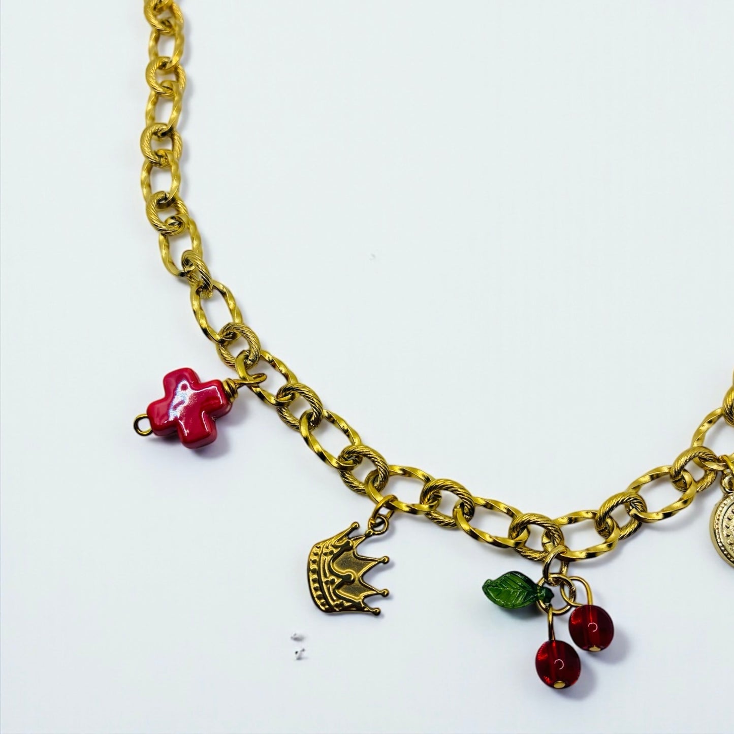 Collier à breloques "Goudes so good"