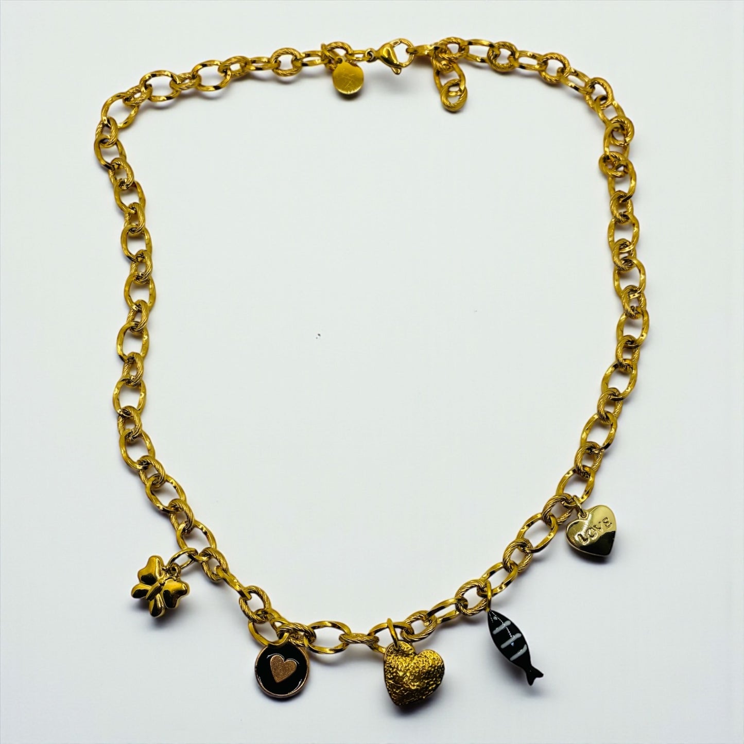 Collier à breloques "Goudes so good"