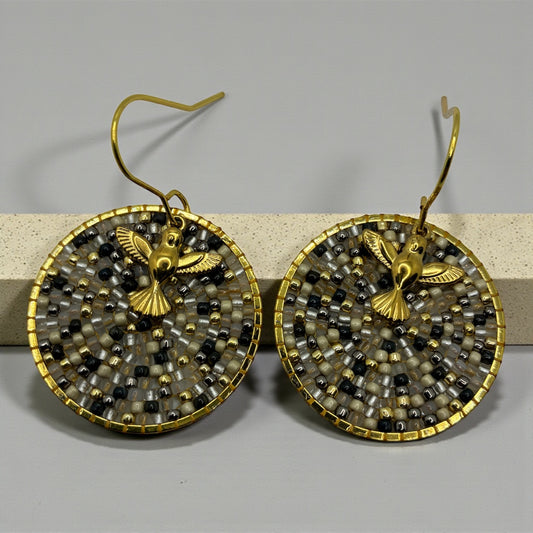 Boucles d'oreilles "Promenade aux Baux de Provence"