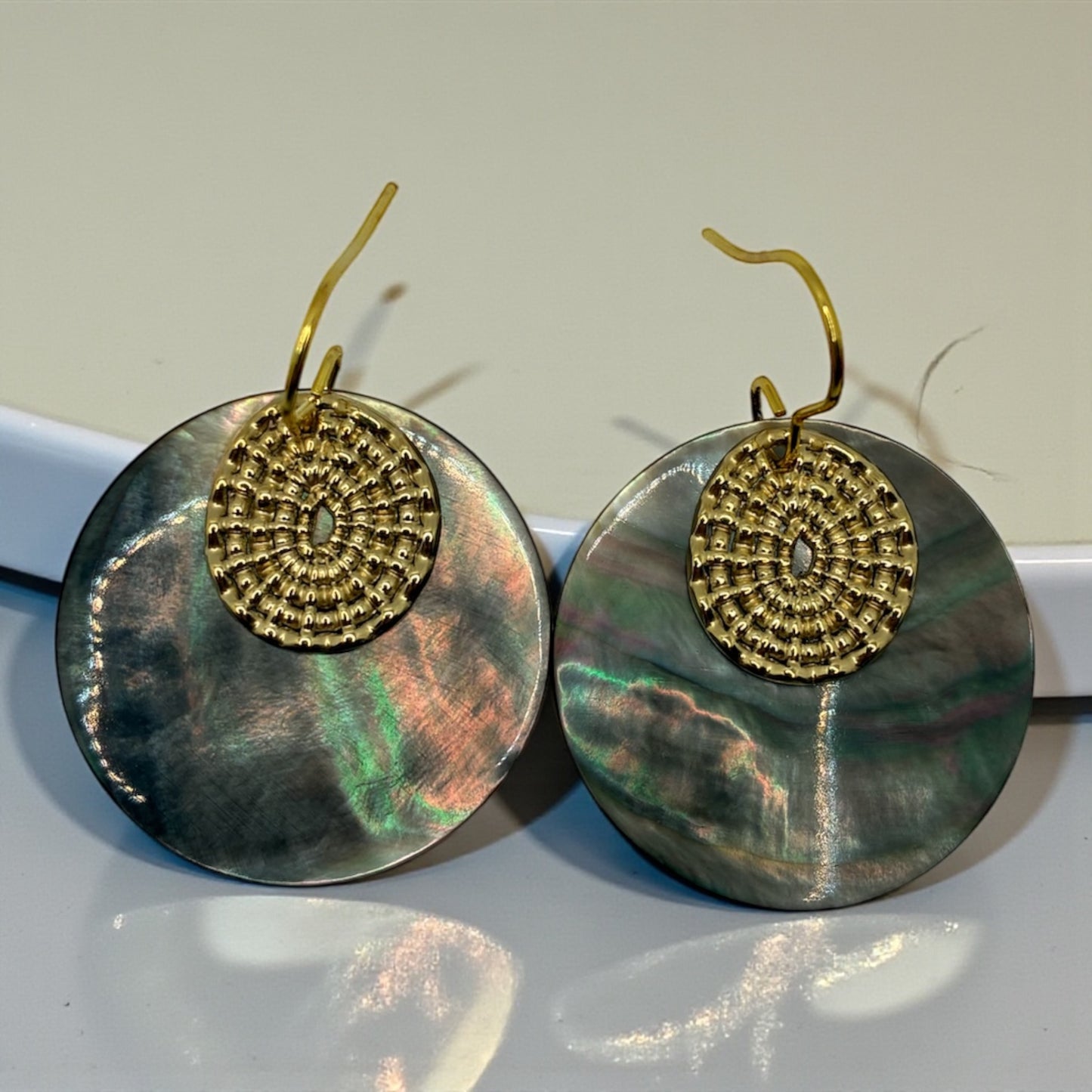 Boucles d’oreilles « Sur le port de Bandol »