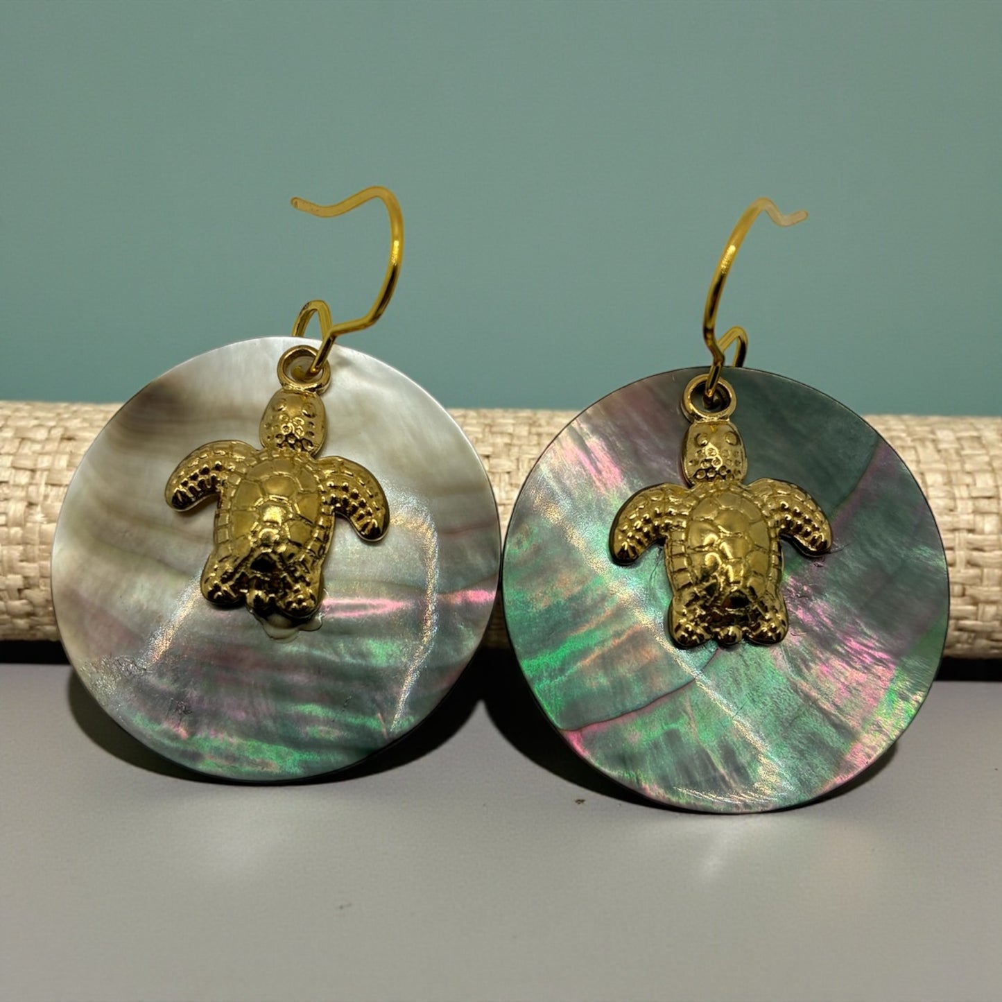 Boucles d’oreilles « Sur le port de Bandol »